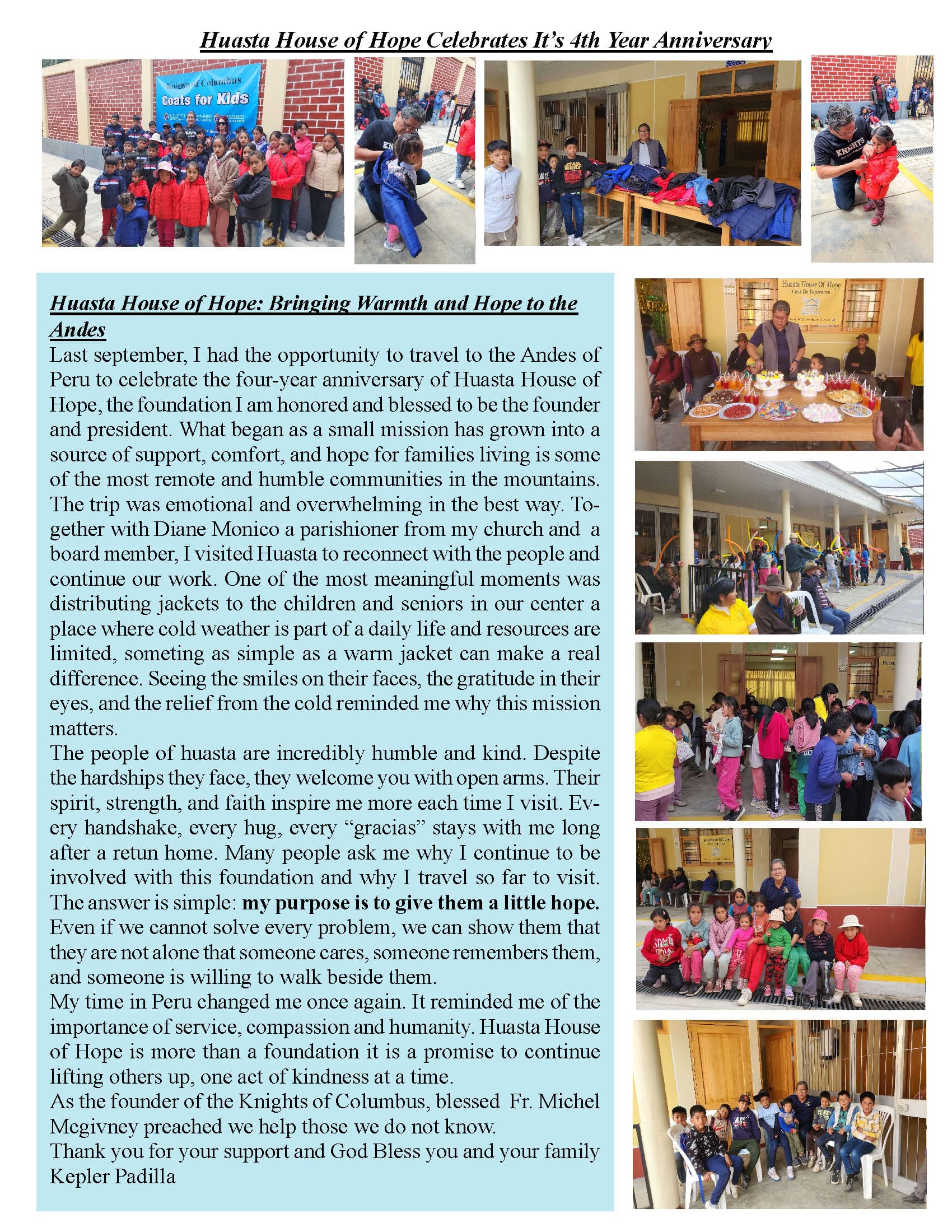 Photo for Kepler Padilla's testimonial